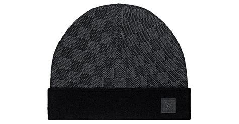 Louis Vuitton Cappello LV Petit damier NM Grigio antracite 